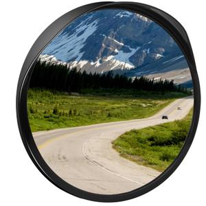 Convex Safety Mirror " , Outdoor Security Mirror Extends View with Adjustable for Bracket, Warehouse, Parking, Garage, Office, Home, Factory