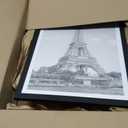 upsimples 12x18 Picture Frame, Display Pictures 11x17 with Mat or 12 x 18 Without, Wall Hanging Poster Frames, Black, 1 Pack