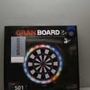 GRAN BOARD 3s LED Bluetooth Dartboard(Blue) with Special Bracket