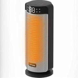 Space Heaters for Indoor Use Large Room, 70  Oscillation, Fast Heating Ceramic Electric with Digital Thermostat, Remote Control, 1-12H Timer, Overheat Protection, Safety Heater for Bedroom