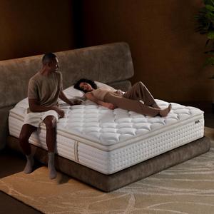 OFFTR z 14 I inch Queen Mattress, Medium Firm with Memory Foam for Pressure Relief & Spinal Alignment - Supportive Without Sinkage, Superior Zoned Support, Extra Lumbar Support (14 Inch, Queen)