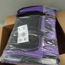 Henkelion Large Cat Carriers Dog Carrier Pet Carrier for Large Cats Dogs Puppies up to 25Lbs, Big Dog Carrier Soft Sided, Collapsible Travel Puppy Carrier - Large - Purple