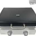 Upgrade Hinged Lid for Blackstone 1666 22 Inch Omnivore Griddles (2024 Model), Griddle Hard Cover Flat Top Lid for Blackstone 22" Griddle Lids 1666 2205 for Blackstone Tabletop Griddle Hood