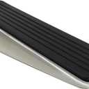 Shepherd Hardware 3314 Designer Satin Nickel Door Wedge with Non-Skid Rubber Base Grip