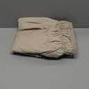 Wrap Around Dust Ruffle Bed Skirt - Cream - for Queen Size Beds with 15 in. Drop  Easy Fit Elastic Strap - Pleated Bedskirt with Brushed Fabric - Wrinkle Free, Machine Wash - by CGK Linens