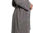 Turkuoise Soft & Absorbent Towel Robe, 100% Cotton Turkish Terry Cloth Kimono Bathrobes for Women (M)