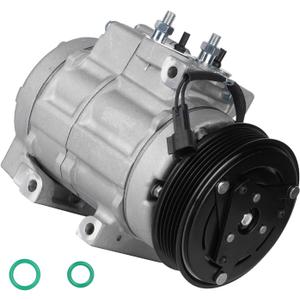 Air Conditioner AC Compressor with Clutch for Ford Expedition/Lincoln Navigator 5.4l 2007-2014, for Ford F-150 F-250 F-350 Super Duty Lobo 4.2l 4.6l 5.4l 6.2l, for Lincoln Mark LT 5.4L 07 08