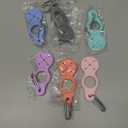 2 in 1 Water Bottle Clip with Hanging Towels, Water Bottle Holder for Backpack Belt Hiking, Clip for Bottle Hanger Hanging Buckle, 6pcs Bottle Clip.Water bottle weight does not exceed 20 ounces.