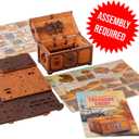 WOODEN.CITY Treasure Chest Puzzle Box for Adults  3D Wooden Puzzles Mystery Box Brain Teaser & Escape Room Game with Secret Opening (165 Pieces, Gift Idea)