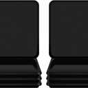 Ezprotekt Furniture Sliders for Carpet, 8 Pack 5" Furniture Movers Sliders, Heavy Duty Reusable Carpet Sliders, Furniture Glides for Sofa Bed Couch Fridge, Move Your Item Easy & Safely (Black)