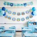 32 Sets Beach Crafts for Kids Under the Sea Party Decorations Ocean Animal Stickers Summer Activities Make A Ocean Animals Worlds Sticker Scene Classroom Game DIY Fish Decoration for Party Favors Art