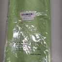 QIKSION Sage Green Round Tablecloth 6 Pack, 84 Inch Plastic Table Cover Disposable for Parties