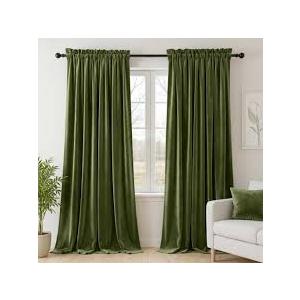Green Olive Curtain 50x82