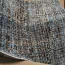 Loloi Angela Rose Ember Denim / Charcoal 18" x 18" Sample Rug