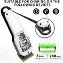 BESTBOMG Professional Power Cord for Hair Clippers