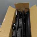 Lightweight Folding Wagon, Large Capacity Collapsible Grocery Cart on Big Wheels, Heavy Duty Foldable Shopping Carts, All-Terrain Outdoor Utility Carts for Camping, Sports, Garden, Beach, 3.5 Cu Ft (3-1/2 cubic feet, Black)