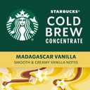 2 x Starbucks Cold Brew Coffee Concentrate, Madagascar Vanilla Flavored Iced Coffee, 32 fl oz (EXP 08/06/26)