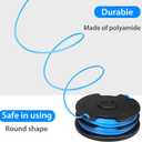 30ft 0.065" 88512 Dual Trimmer Line Compatible with Toro 51480 Electric String Trimmer 4 Pack
