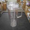 MEWAY 40 oz Acrylic Tumbler with Handle and Straw Lid Double Wall Vacuum Reusable plastic Water Bottle Travel Mug Cup Classic Tumblers Cupholder Friendly (2 Pack)