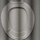 KOHLER 20110-0 Brevia, Slow Close Toilet Seat, Elongated Toilet Seat, Grip-Tight Bumpers Quick-Attach Hardware, White