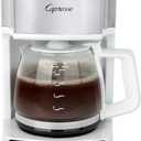 Capresso 5-Cup Mini Drip Coffee Maker, White