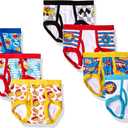 Daniel Tiger Boys' Toddler 7-Pack 100% Combed Cotton Brief Underwear Sizes 2/3t and 4t