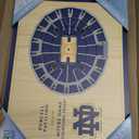 YouTheFan NCAA Notre Dame Fighting Irish 5 Layer StadiumView Wall Art, 13"L x 0.6"W