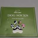 EXPAWLORER Dog Socks to Prevent Licking Paws with Grippers for Hardwood Floors Anti Slip, Glow-in-the-Dark Dog Cold Winter Shoes Booties Boots & Paw Protectors for  Senior Dogs Small