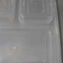 50 Pack (100-Piece) 32 oz Meal Prep Containers Reusable with Lids 3-Compartment, To Go Take Out Plastic Food Storage Containers, Sturdy Leakproof Food Safe, Microwave Freezer Dishwasher Safe, Pink