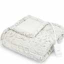 Sunbeam Faux For Heated Throw 50x60 in