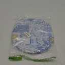 Baby Crib Net Breathable Baby Crib Tent with Zipper Closure Foldable Storage Cotton Polyester Mesh (Blue)