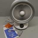 2-in-1 Fan Heater Combo, 1500W, Thermostat & 60 Oscillation | Remote & Tip-Over Protection, Overheat Protection, 2 Modes, for Home Bedroom Office