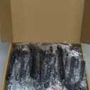 150 Pcs Mini Loaf Pans with Lids and Spoons 6.8 oz Rectangular Aluminum Foil Baking Pans Mini Tins Cake Containers for Bread Desserts(Tropical Hawaiian Color)