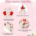 ALVABABY Christmas Baby Bunting Bodysuit with Hood, Romper Jumpsuit Animal Costume Outfit, Soft Warm Onesize Newborn Toddler (12-18 Months)