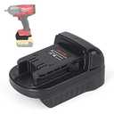 Dewalt to Milwaukee Battery Adapter, Convert for DeWalt 18v-20v Batteries to Milwaukee M18 18v Cordless Power Tools Use