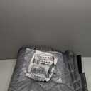 Magnetic Thermal Insulated Door Curtain Fit 74"x80" Door, Curtain Itself Size 76"x81", Thicken Made of Oxford and Cotton Insulated Cover for Winter Sliding, Patio, Grey, Minimalism (Gray)