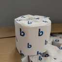 Boardwalk BWK6144 Two-Ply Toilet Tissue, White, 4" x 3" Sheet, 400 Sheets per Roll (Case of 96 Rolls)