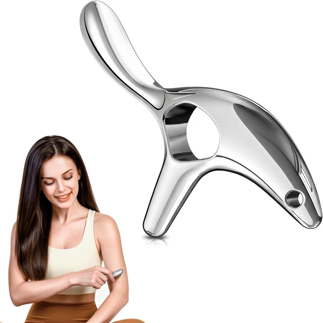 Gua Sha Trigger Point Massage Tool, Deep Tissue Massage Tools, Muscle Knots Remover, Scraper Therapy Tools for Full Body Pain Relief & Tension Release, Pocket Design Gifts for Women Men