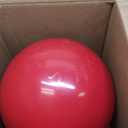 Jolly Pets Push-n-Play Ball Dog Toy, 14 Inches/Extra-Large, Red 