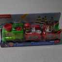 Fisher-Price Little People Toddler Toy Musical Christmas Train with Santa Elf & Reindeer Figures for Pretend Play Kids Ages 1+ Years
