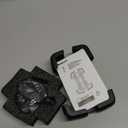 Motorcycle Phone Mount Holder, [150mph Wind Anti-Shake][7.2inch Big Phone Friendly] Bike Phone Holder, Motorcycle Handlebar Cell Phone Clamp, Compatible with iPhone 16 Pro Max, Black