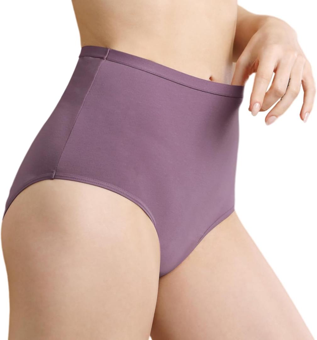 Leak Proof Incontinence Underwear for Women Washable Absorbent Bladder Control Postpartum Briefs 1Pack (Cherry XXL)