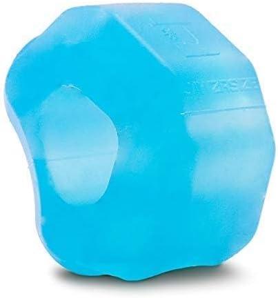 Jawzrsize Pop 'N Go Jaw, Face, and Neck Exerciser - Define Your Jawline, Slim and Tone Your Face, Look Younger and Healthier - Helps Reduce Stress and Cravings - Facial Exerciser (Beginner Blue)
