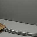 Curved Shower Curtain Rod, Round 42-73 Inches Shower Rods for Bathroom Adjustable, Rounded Bowed Stainless Steel Shower Rods Customized for Bathtub, Stall, Brushed Nickel, Need to Drill