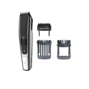 Norelco Philips Beard Trimmer and Hair Clipper Series 5500, Electric, Cordless, one Pass Beard Trimmer and Hair Clipper with Washable Feature for Easy Clean - No Blade Oil Needed - BT5511/49