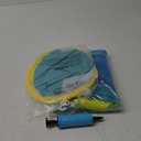 Free Swimming Baby Inflatable Baby Float with Sun Canopy Size Improved Infant Pool Floaties Swimming Pool Toys for The Age of 6-24 Months (Blue, Large)