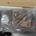 Furhaven Elevated Dog Bed Frame for 30" x 20" Medium Dog Beds, Easy Assembly - Mid-Century Modern Bed Frame - Gray Wash, Medium