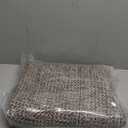 LEEVAN Hallway Runner Rug 2.6' x 8', Natural Braided Kitchen Runner Rug, Washable Woven Reverisible Bathroom Runners, Farmhouse Entryway Rugs, Low-Profile Floor Carpet for Doorway