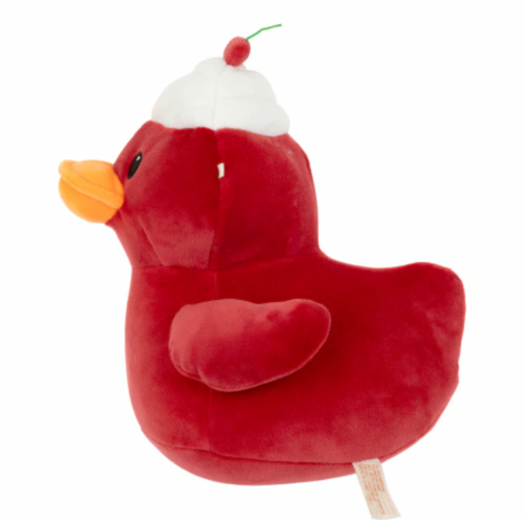 Holiday Home 8 Inch Pink And Red Ducks Plush, Pack of 2