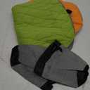 2 Pack Inflatable Travel Camping Pillow with Removable Cover Backpacking Blow up Neck Air Pillow Compressible for Lumbar Support Travel Hiking(Black,Grey)